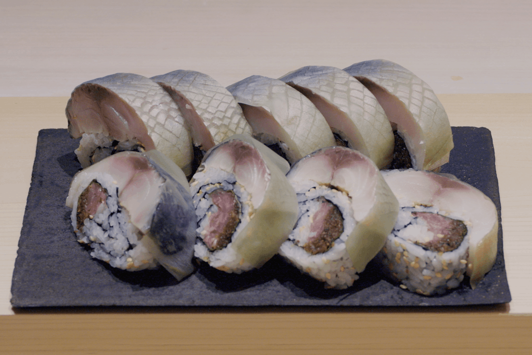 鮨 楽味の鯖寿司